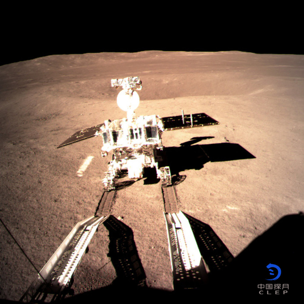 Yutu 2 sur la face cachée de la Lune